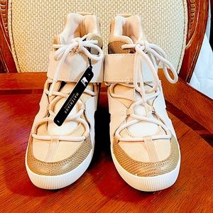 Sorel Wedge Ankle Sneakers